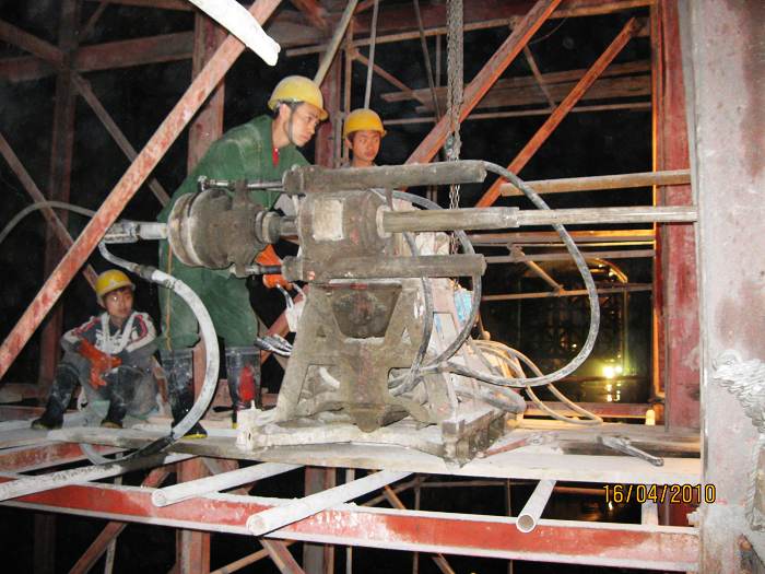 四川瀑布溝水電站廠(chǎng)房標(biāo)基礎(chǔ)處理工程施工